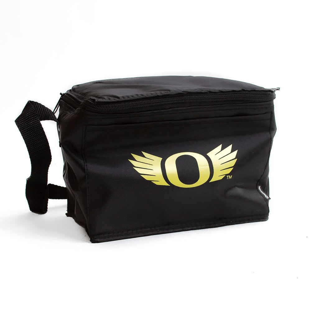 Classic Oregon O logo, O Wings, Koozie, 6 pack, Cooler